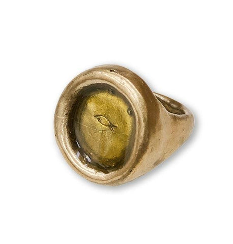 Sole Ring by Pesci Che Volano - Mustard