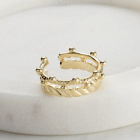 Crown Adjustable Ring